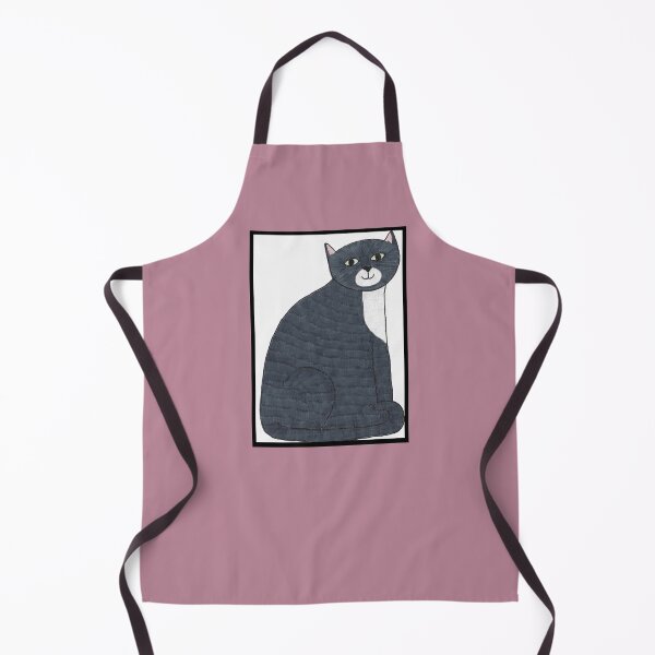 Item preview, Whimsical Sam Cat Sitting Portrait designed and sold by ErinBrieArt.