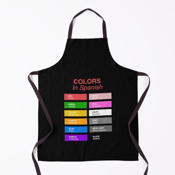 Item preview, Spanish Colors - Colors in Spanish designed and sold by HiddenVerb.