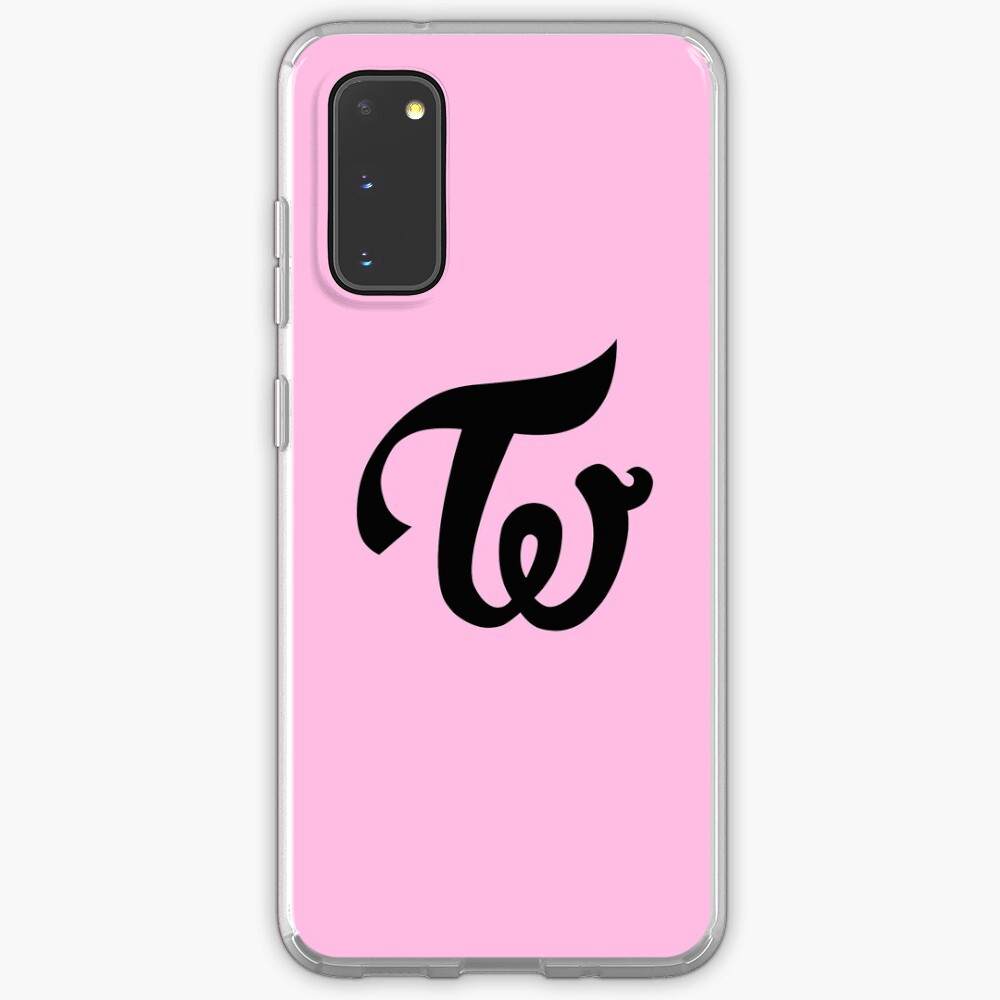 Twice Logo Black Case Skin For Samsung Galaxy By allcourt Redbubble