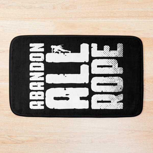 Item preview, Escalador de roca en solitario gratuito Abandon All Rope designed and sold by GrandeDuc.