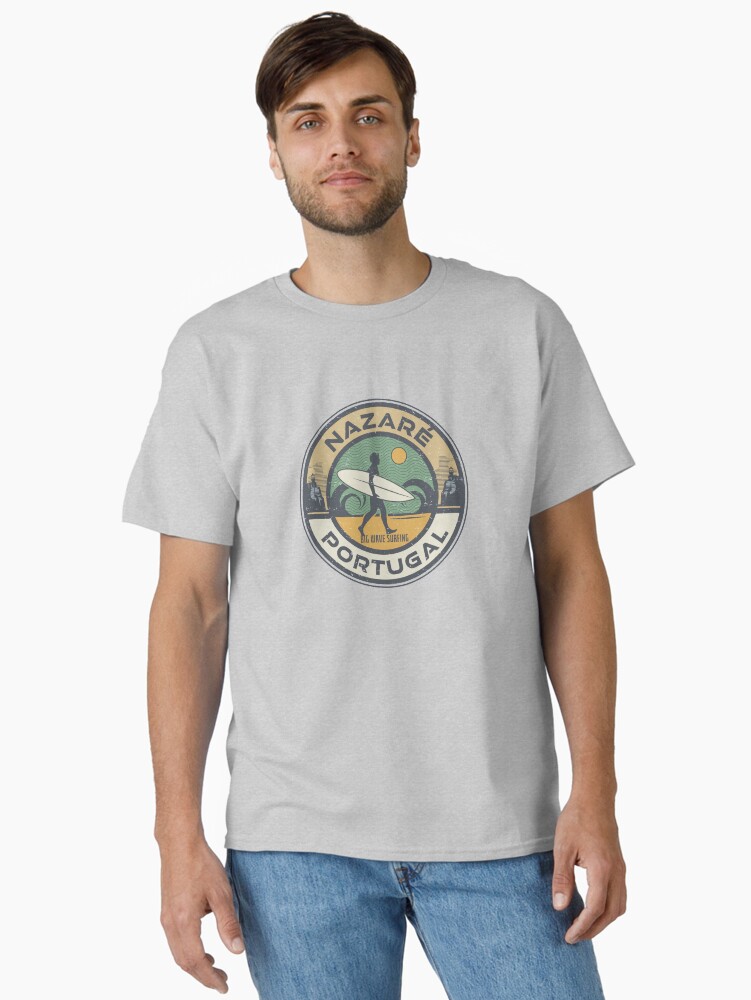 Thumbnail 1 von 7, Classic T-Shirt, Nazare, Portugal designt und verkauft von studio838.