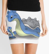 Lapras Pokemon Mother & Child Mini Skirt