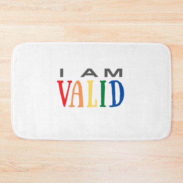 Item preview, I AM VALID | Self Affirmation designed and sold by throuplescorner.