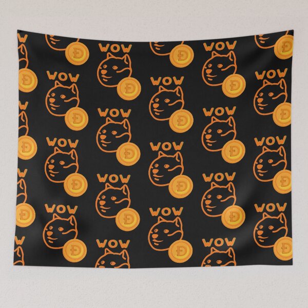 Item preview, WOW SUCH DOGECOIN MUCH DOGE WOW designed and sold by shirtswithsass.