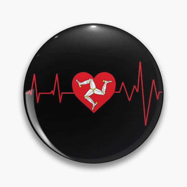 Item preview, Isle of Man Heartbeat designed and sold by geekone.