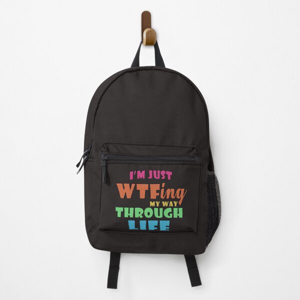 Item preview, I'm Just WTF ing My Way Through Life designed and sold by Catsloversdotme.