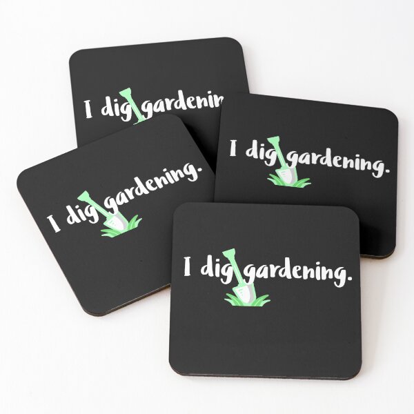 Item preview, I Dig Gardening Pun designed and sold by QM Designing.