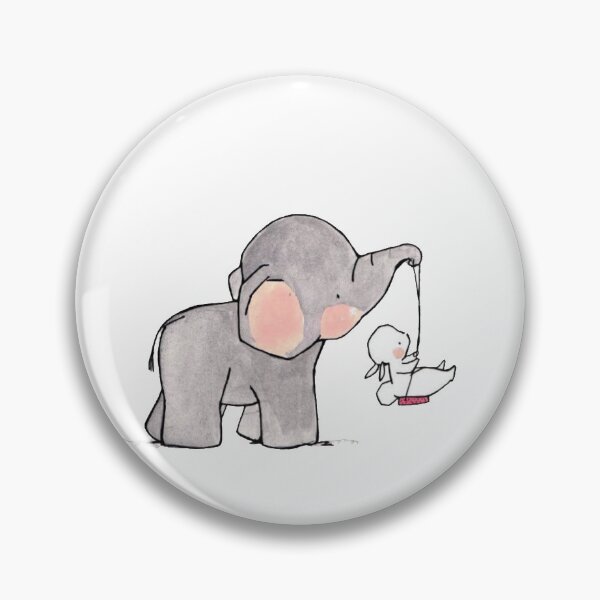Item preview, Animal prints, elephant carrying white rabbit designed and sold by Bashar-Design.