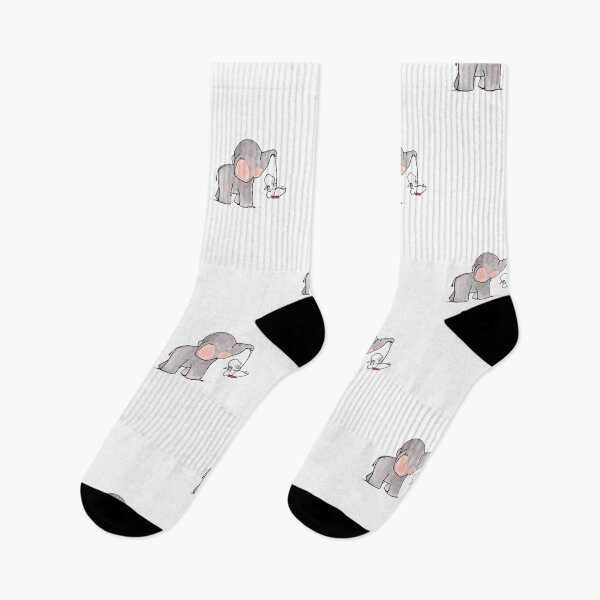 Item preview, Animal prints, elephant carrying white rabbit designed and sold by Bashar-Design.