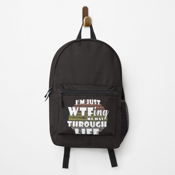 Item preview, I'm Just WTF ing My Way Through Life designed and sold by Catsloversdotme.