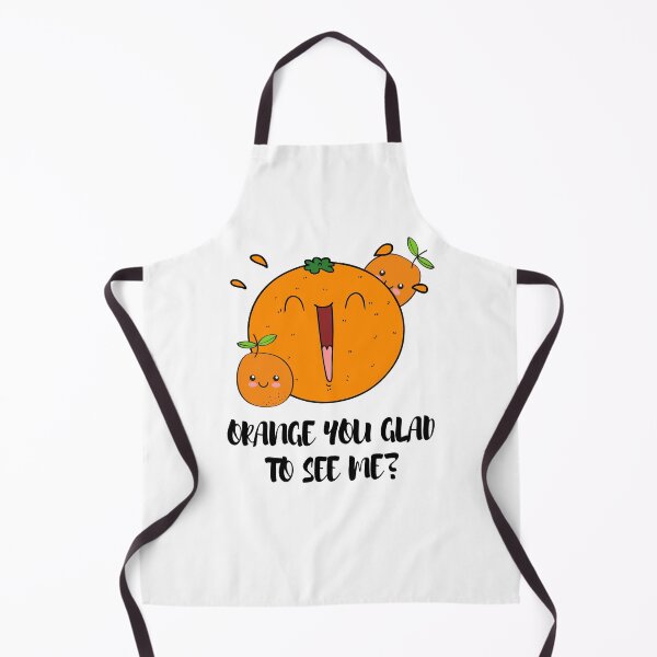Item preview, Cute fruit: "Orange you glad to see me" designed and sold by Digibee.