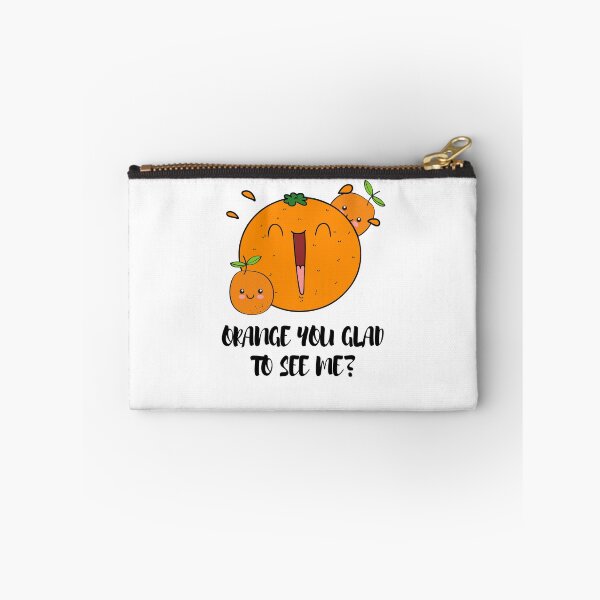Item preview, Cute fruit: "Orange you glad to see me" designed and sold by Digibee.