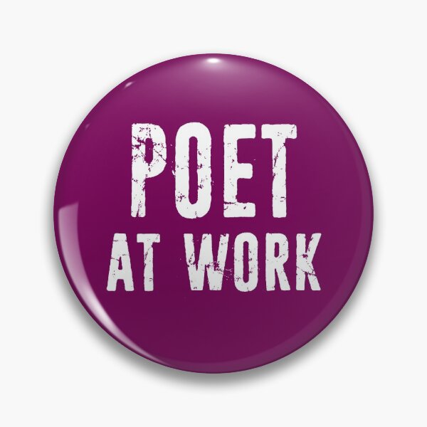 Item preview, Funny Poetry Writer Poet Gift Idea - Poet At Work - Distressed Typography designed and sold by niftee.