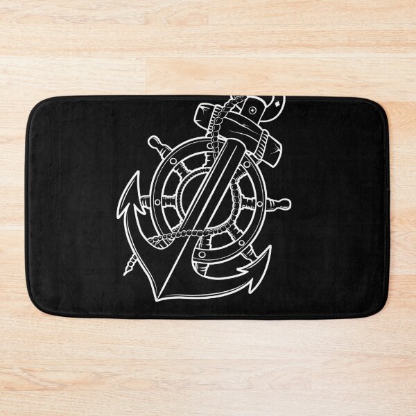 Item preview, Sailboat Anchor Vintage for Boater and Sailors designed and sold by Cedinho.