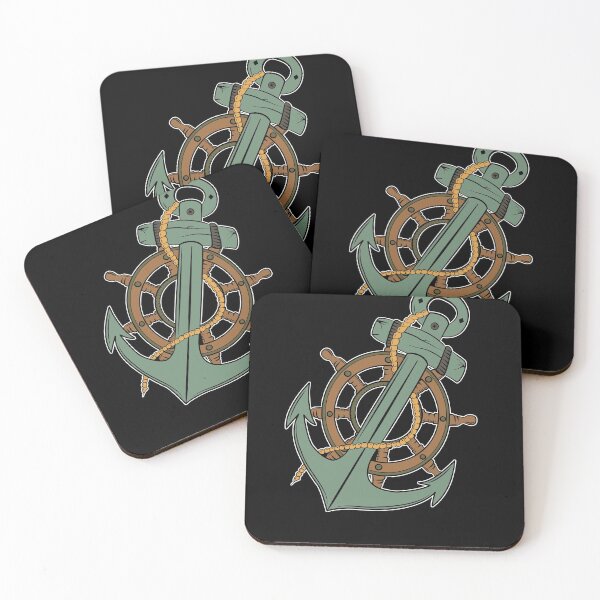 Item preview, Anchor Tattoo Vintage for Pontoon Captains designed and sold by Cedinho.