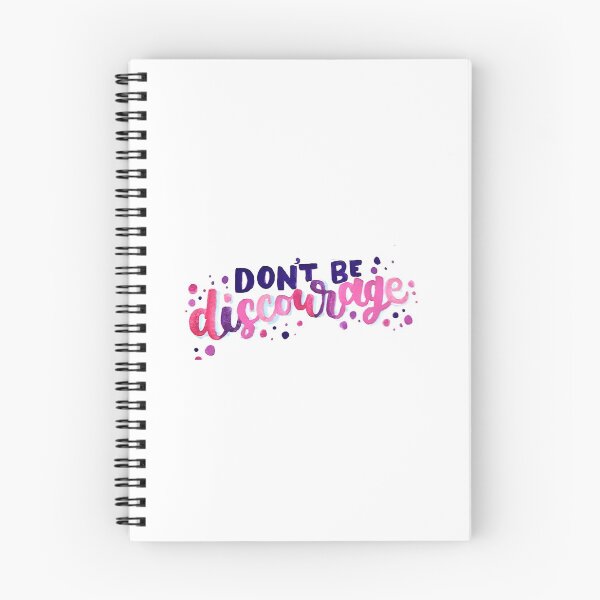 Item preview, Don't Be Discourage Calligraphy designed and sold by Monica Prado.