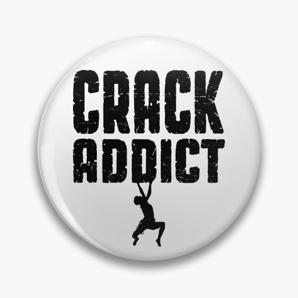 Item preview, Free Solo Rock Climber Crack Addict designed and sold by GrandeDuc.