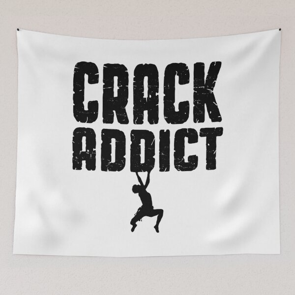 Item preview, Escalador de roca en solitario gratuito Adicto al crack designed and sold by GrandeDuc.
