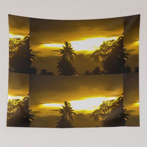 Item preview, Golden Beautiful cloudy sunset  designed and sold by Anvin Peeter.