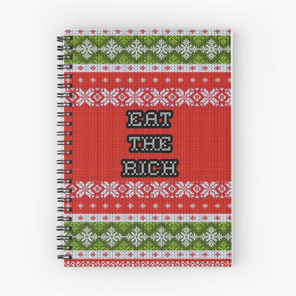 Item preview, Eat The Rich Ugly Christmas Sweater designed and sold by SapphicGrapphic .