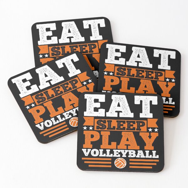 Item preview, Eat, Sleep, Play Volleyball designed and sold by GoodVibeDesign.