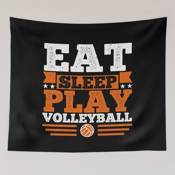 Item preview, Eat, Sleep, Play Volleyball designed and sold by GoodVibeDesign.