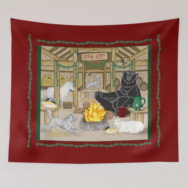 Item preview, Yule House (Red) designed and sold by SignumStore.