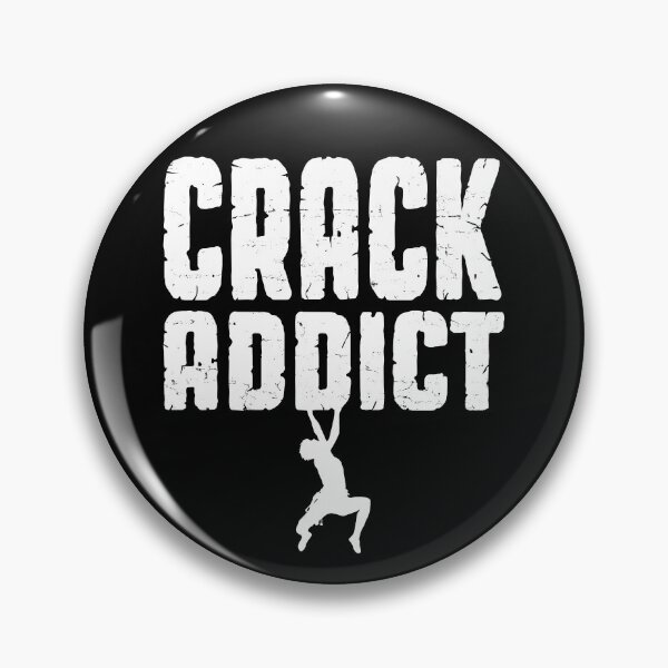 Item preview, Free Solo Rock Climber Crack Addict designed and sold by GrandeDuc.