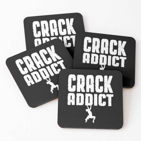 Item preview, Free Solo Rock Climber Crack Addict designed and sold by GrandeDuc.