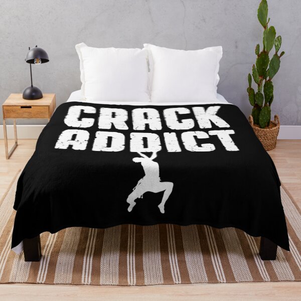 Item preview, Free Solo Rock Climber Crack Addict designed and sold by GrandeDuc.