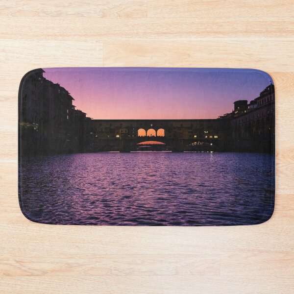 Item preview, Ponte Vecchio Bridge and Arno River in Dark Evening designed and sold by Giorgio Magini.