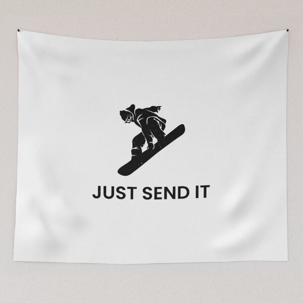 Item preview, Snowboard Design - Just Send It designed and sold by EstelleStar.