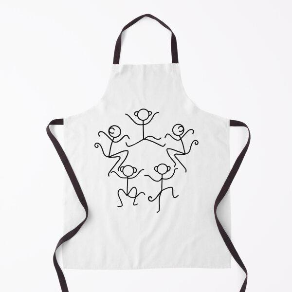 Item preview, Stickman / 5 little monkeys jumping designed and sold by LotusCreations.