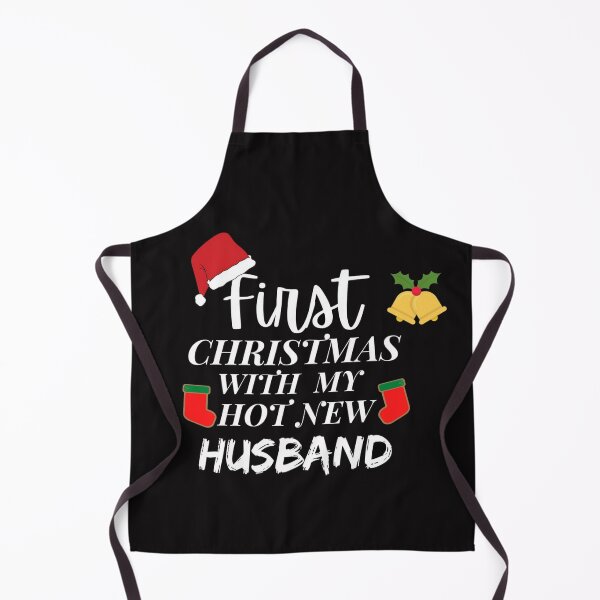 Item preview, FIRST CHRISTMAS WITH MY HOT NEW HUSBAND Funny Christmas designed and sold by shivani21061993.
