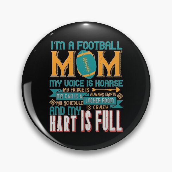 Item preview, I'm Football Mom My Voice Is Hoarse designed and sold by GoodVibeDesign.