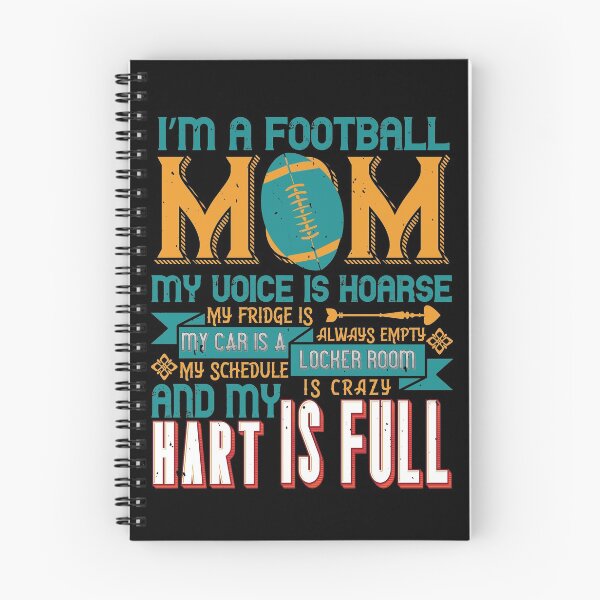 Item preview, I'm Football Mom My Voice Is Hoarse designed and sold by GoodVibeDesign.