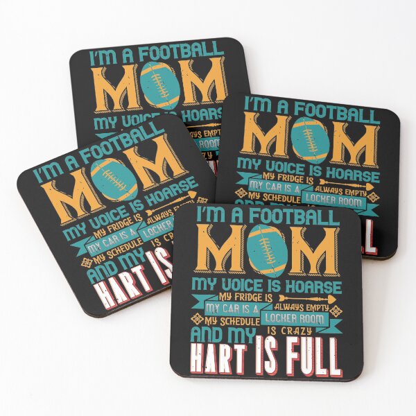 Item preview, I'm Football Mom My Voice Is Hoarse designed and sold by GoodVibeDesign.