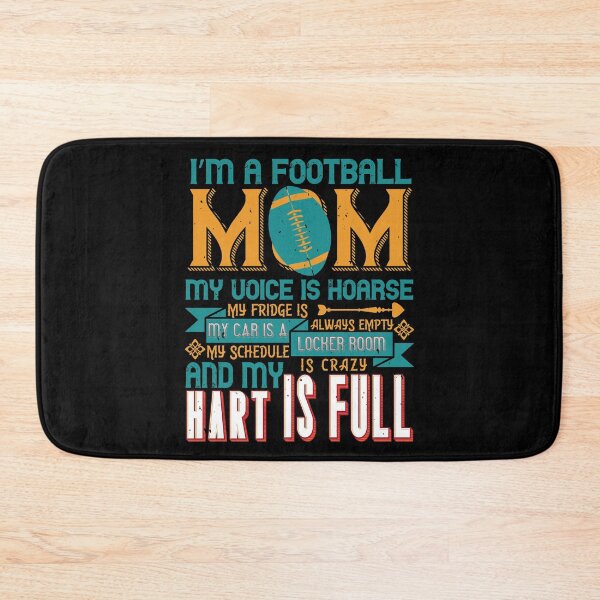 Item preview, I'm Football Mom My Voice Is Hoarse designed and sold by GoodVibeDesign.