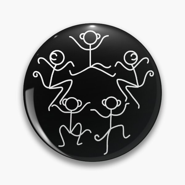 Item preview,  Stickman / 5 little monkeys jumping designed and sold by LotusCreations.