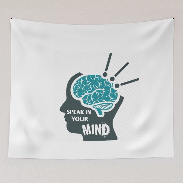 Item preview, Speak In Your Mind Gift For Men And Women  designed and sold by myrstyle.