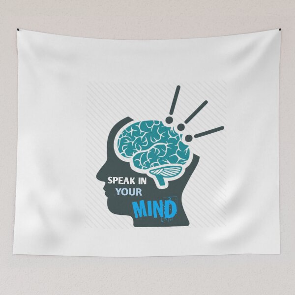 Item preview, Speak In Your Mind Gift For Men And Women  designed and sold by myrstyle.