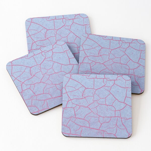 Item preview, Marble Effect in Crackled Paint - Vivid Pink Veins designed and sold by Gerhanj.