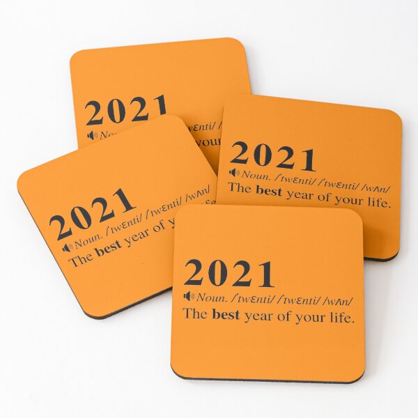 Item preview, 2021: The best year of your life. Happy new years blessing. designed and sold by mind-illusions.