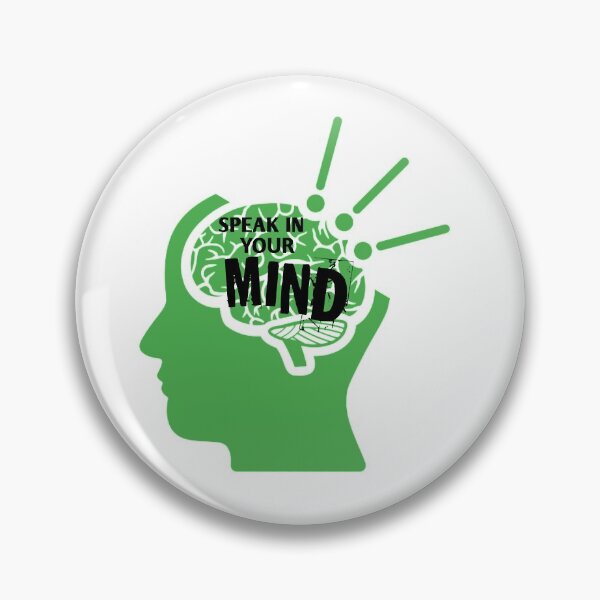 Item preview, Speak In Your Mind Gift For Men And Women  designed and sold by myrstyle.