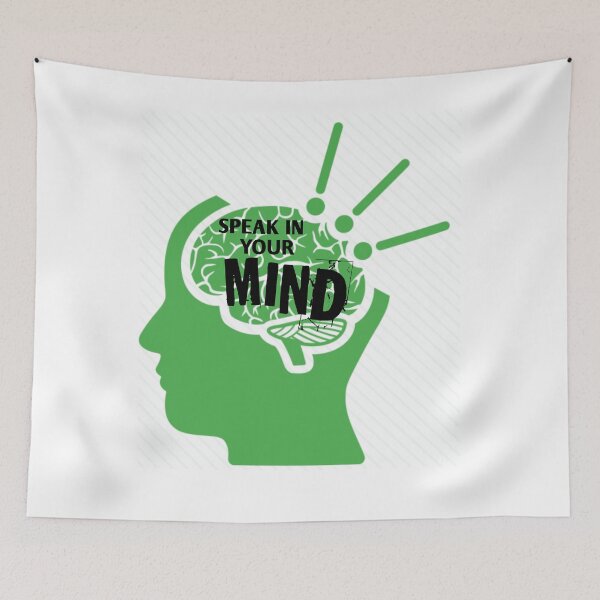 Item preview, Speak In Your Mind Gift For Men And Women  designed and sold by myrstyle.