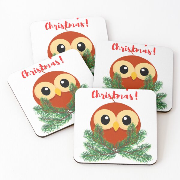 Item preview, Merry Christmas Rockefeller Center owl designed and sold by GulQari.
