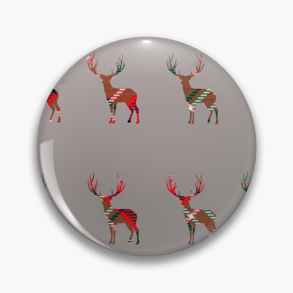 Item preview, Christmas reindeer red pattern  designed and sold by Con Inspo.