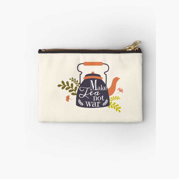 Item preview, Floral Kettle Hygge Make Tea Not War Art designed and sold by Miss Tea Positive.