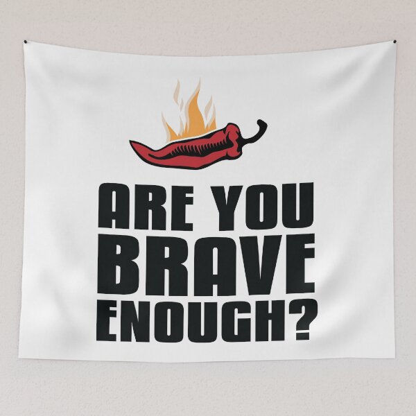 Item preview, Are You Brave Enough? Red Pepper Spicy Foodietoon designed and sold by ProjectX23.