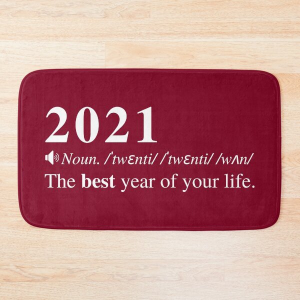 Item preview, 2021: The best year of your life. Happy new years blessing. designed and sold by mind-illusions.